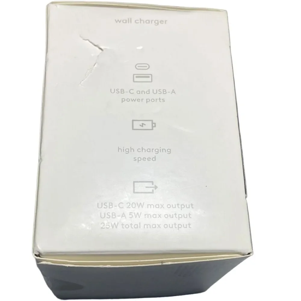 2-Port USB-C 25W Wall Charger Heyday Artist Series Vivien Rodriguez USB-A